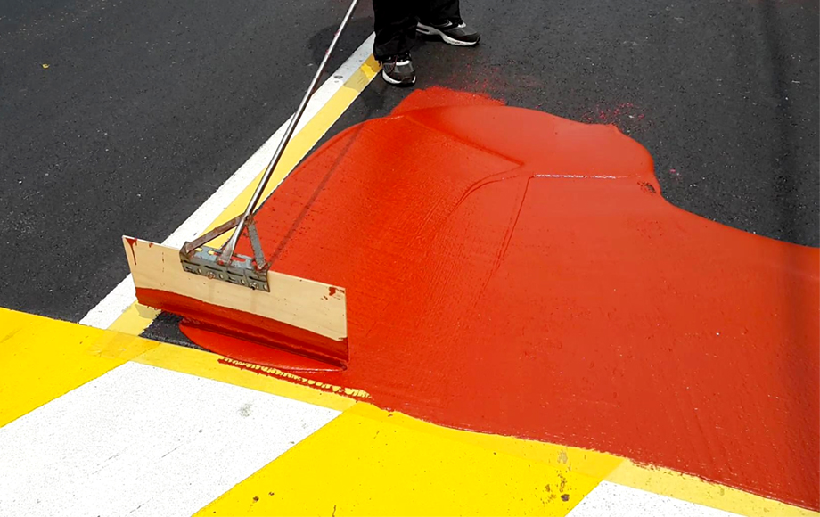 PMMA彩色防滑路面施工 PMMA彩色防滑路面施工