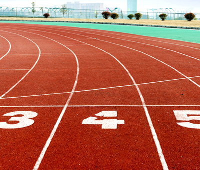 全塑型塑膠跑道