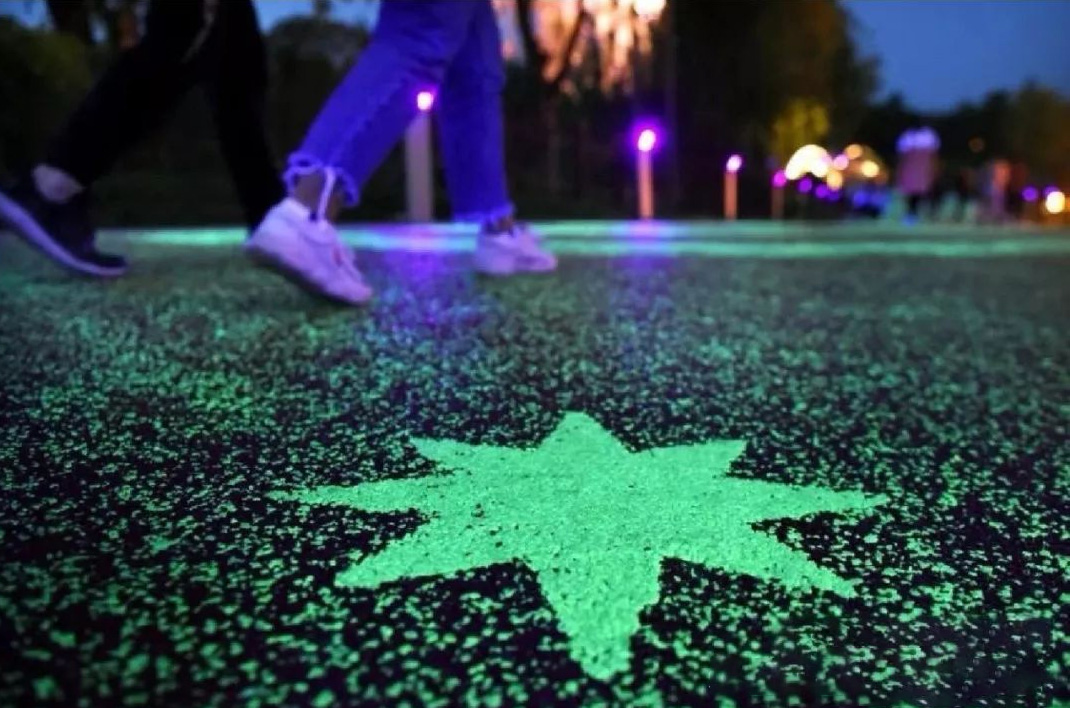 熒光標線,夜光跑道 熒光標線,夜光跑道