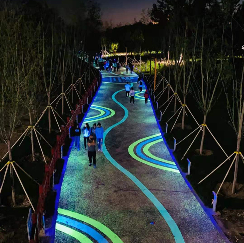 熒光跑道 熒光跑道