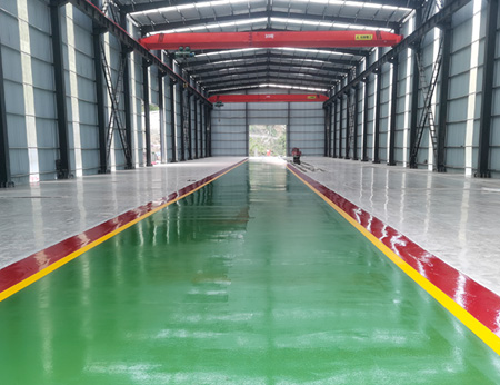 四川路橋·宜金高速項目部生產廠房