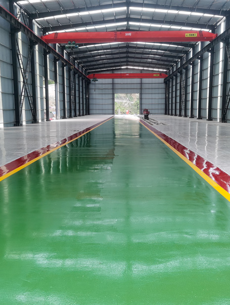 四川路橋·宜金高速項目部生產廠房