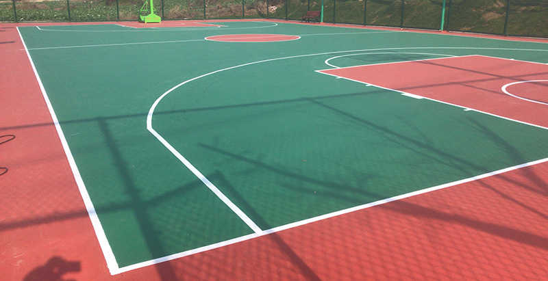 硅PU籃球場 硅PU籃球場