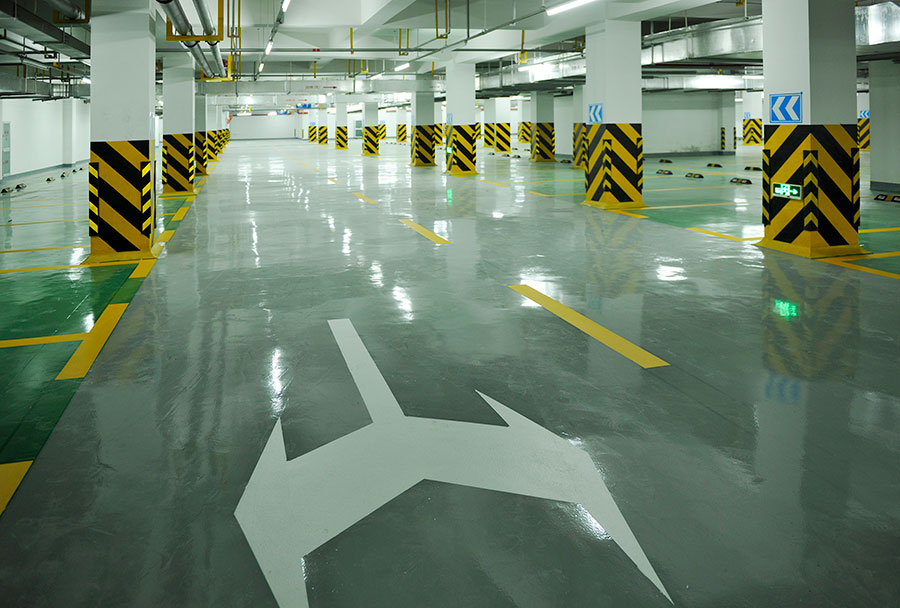 停車(chē)場(chǎng)劃線 停車(chē)場(chǎng)劃線