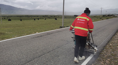 哪些情況不能進行道路交通標線施工？