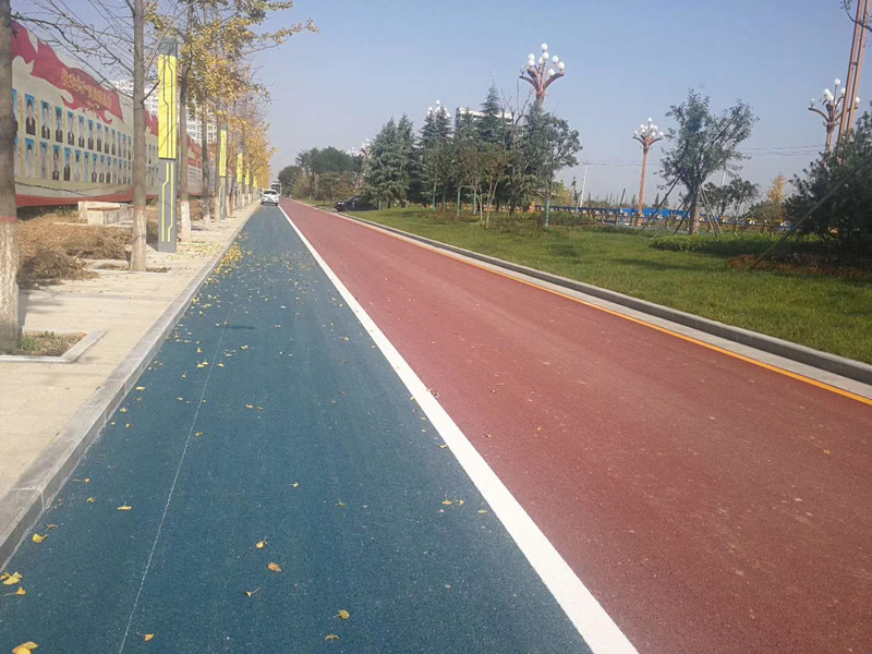 路面改色 路面改色