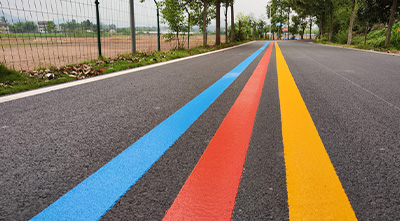 彩虹標線色彩如何搭配？