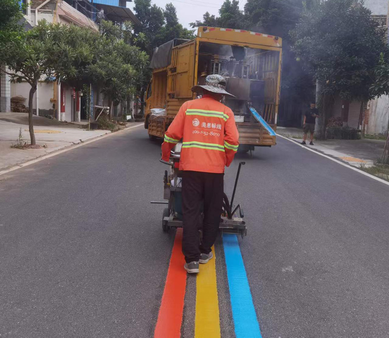 綿陽道路交通標線施工